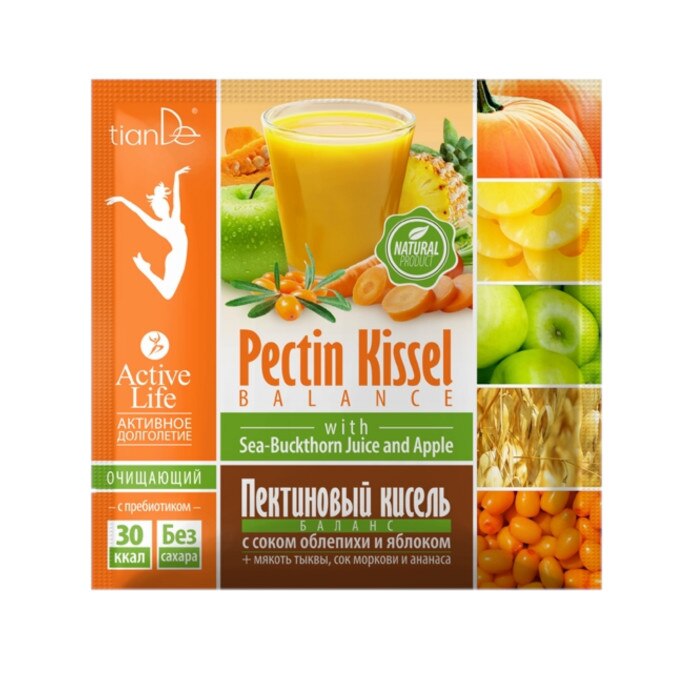 Kissel cu catina si mere, TianDe, 15g