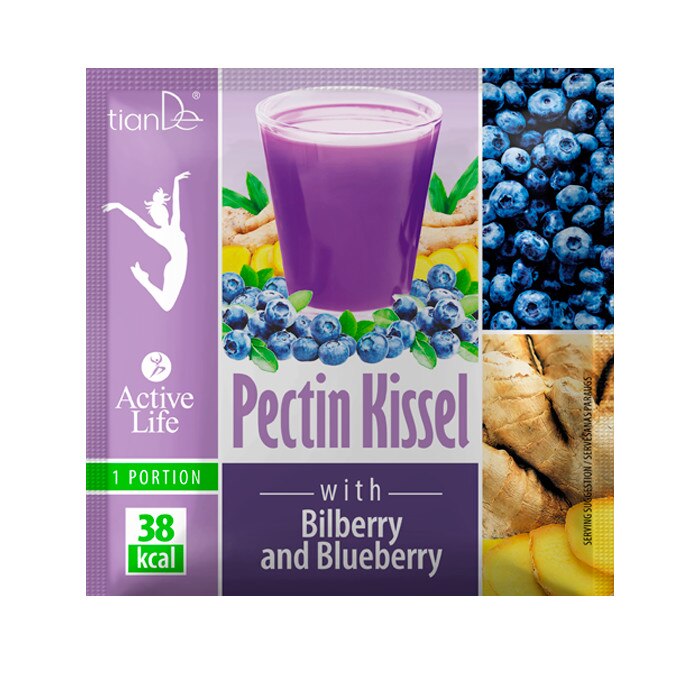 Kissel de pectina cu afine 15g