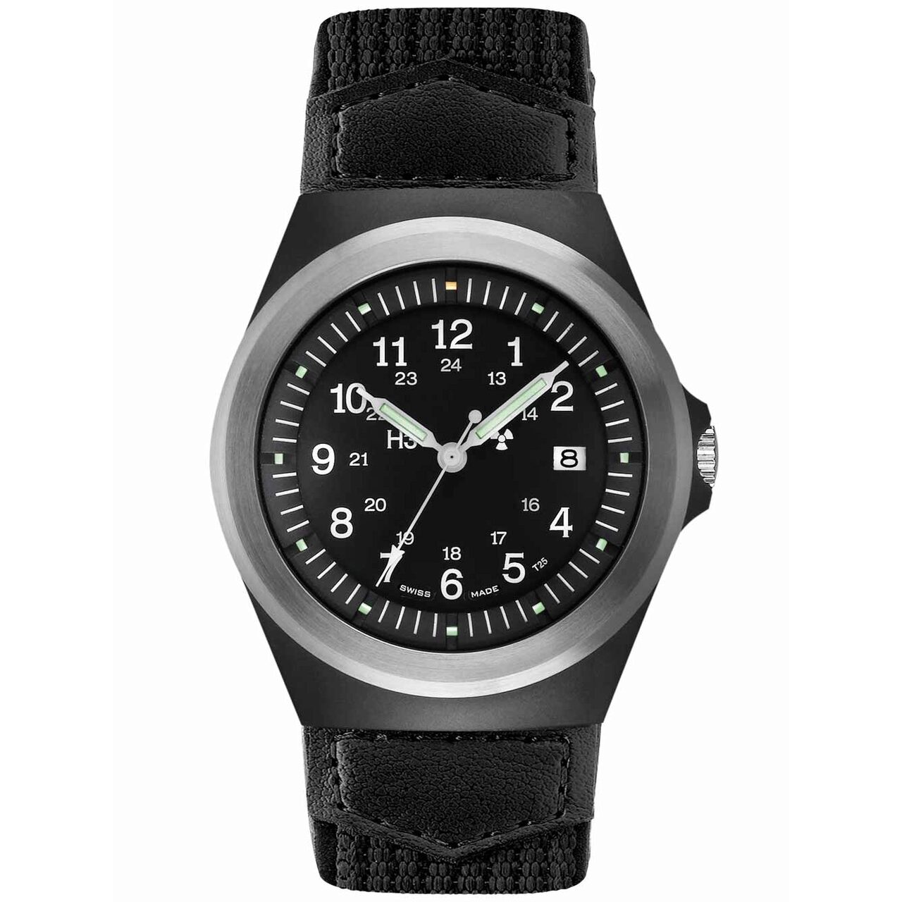 Ceas barbatesc Traser H3 100163 P59 Type 37mm, 3ATM, Negru