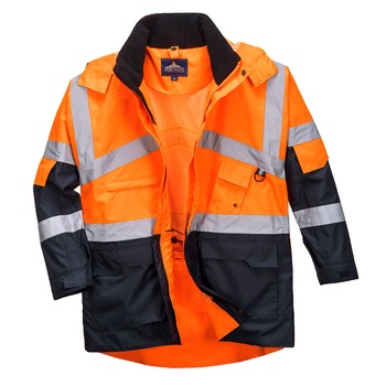 Jacheta Respirabila HiVis 2 Tonuri S760ONRS, culoarea Portocaliu/Negru, marimea S Jacheta Respirabila HiVis 2 Tonuri S760ONRS, culoarea Portocaliu/Negru, marimea S