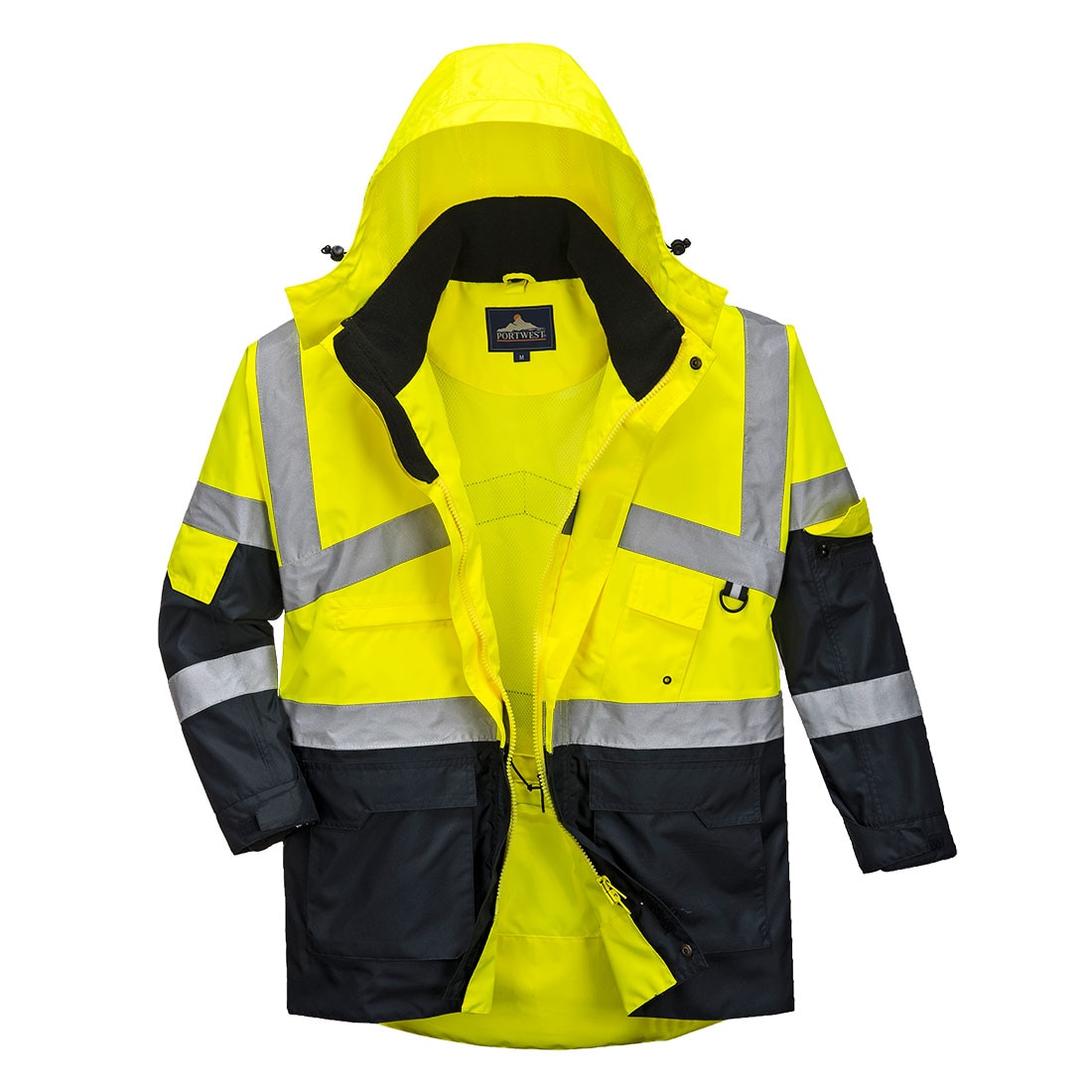 Jacheta Respirabila HiVis 2 Tonuri S760YNRXS, culoarea Galben/Negru, marimea XS