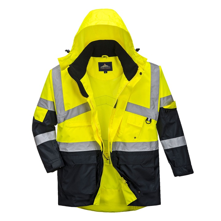 Jacheta Respirabila HiVis 2 Tonuri S760YNRXS, culoarea Galben/Negru, marimea XS