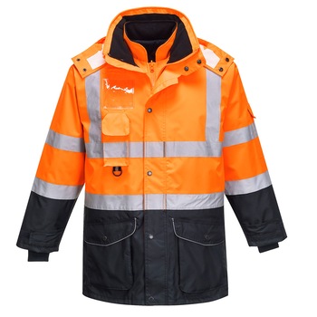 Jacheta HiVis Contrast Trafic 7-in-1 S426ONRS, culoarea Portocaliu/Negru, marimea S Jacheta HiVis Contrast Trafic 7-in-1 S426ONRS, culoarea Portocaliu/Negru, marimea S