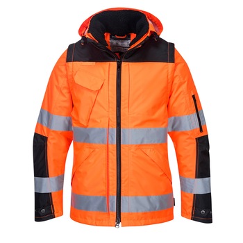 Jacheta HI VIS Premium 3-in-1 C469OBRM, culoarea Portocaliu/Negru, marimea M Jacheta HI VIS Premium 3-in-1 C469OBRM, culoarea Portocaliu/Negru, marimea M