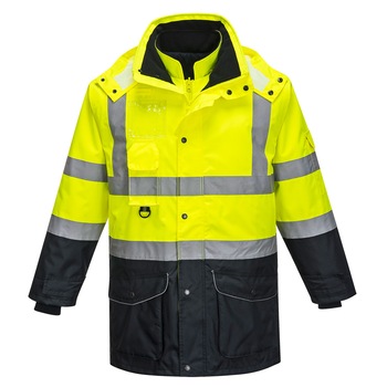 Jacheta HiVis Contrast Trafic 7-in-1 S426YNRXL, culoarea Galben/Negru, marimea XL Jacheta HiVis Contrast Trafic 7-in-1 S426YNRXL, culoarea Galben/Negru, marimea XL