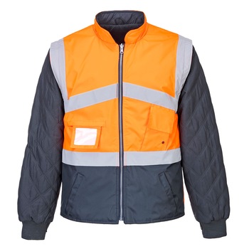 Jacheta Hi-Vis 2-Tone-Reversibla S769ONRM, culoarea Portocaliu/Negru, marimea M Jacheta Hi-Vis 2-Tone-Reversibla S769ONRM, culoarea Portocaliu/Negru, marimea M