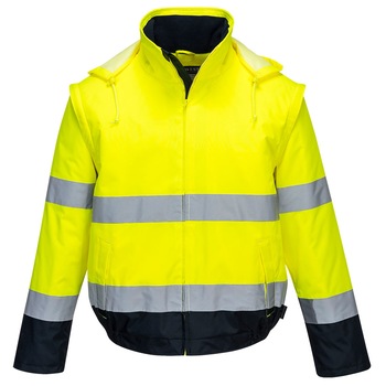 Jacheta Esential 2-in-1 C464YNRXXXL, culoarea Galben/Negru, marimea 3XL Jacheta Esential 2-in-1 C464YNRXXXL, culoarea Galben/Negru, marimea 3XL
