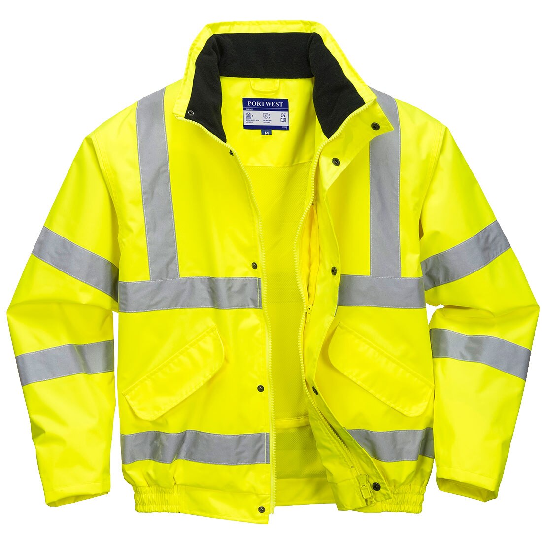 Jacheta Bomber Hi-Vis Respirabila. RT62YERM, culoarea Galben, marimea M
