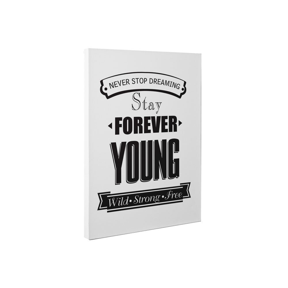 Forever young - Tablou Canvas - 45x60 cm