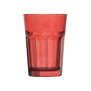 Set 12 Pahare Uniglass, Rosu Marocco, 350 ml Set 12 Pahare Uniglass, Rosu Marocco, 350 ml