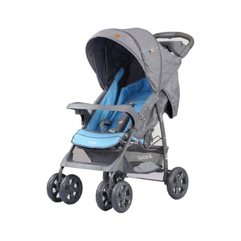 Carucior nou nascut Quatro Imola, Albastru/Gri Carucior nou nascut Quatro Imola, Albastru/Gri