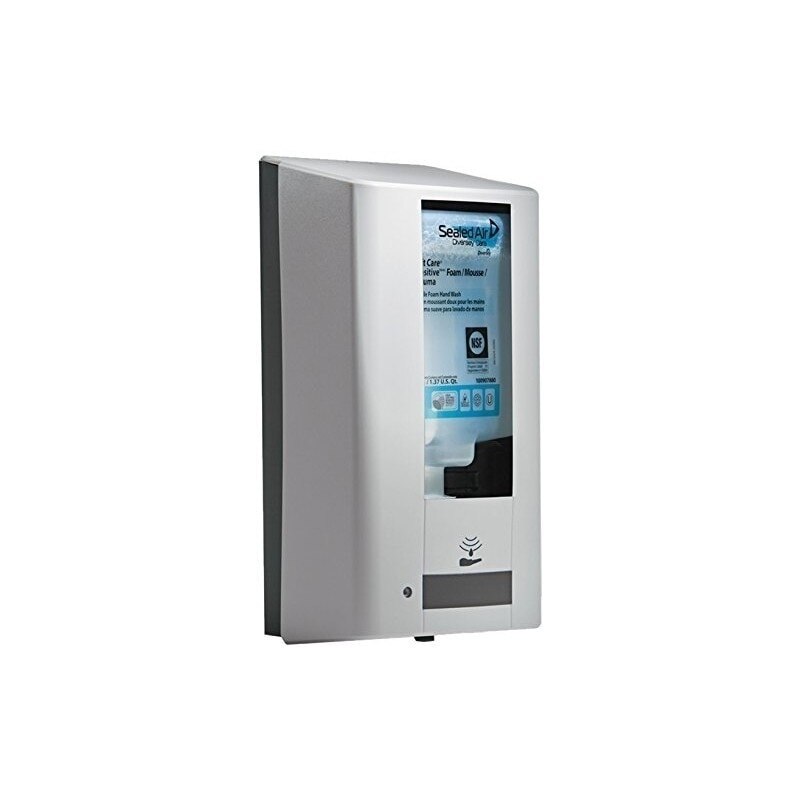 Statie dezinfectie, Diversey, dozator automat de perete, plus 8 buc x 1,3 l Dezinfectant Soft Care Med H5