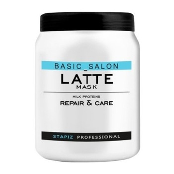 Masca cu proteine din lapte pentru toate tipurile de par Stapiz Basic Salon Latte 1000ml Masca cu proteine din lapte pentru toate tipurile de par Stapiz Basic Salon Latte 1000ml