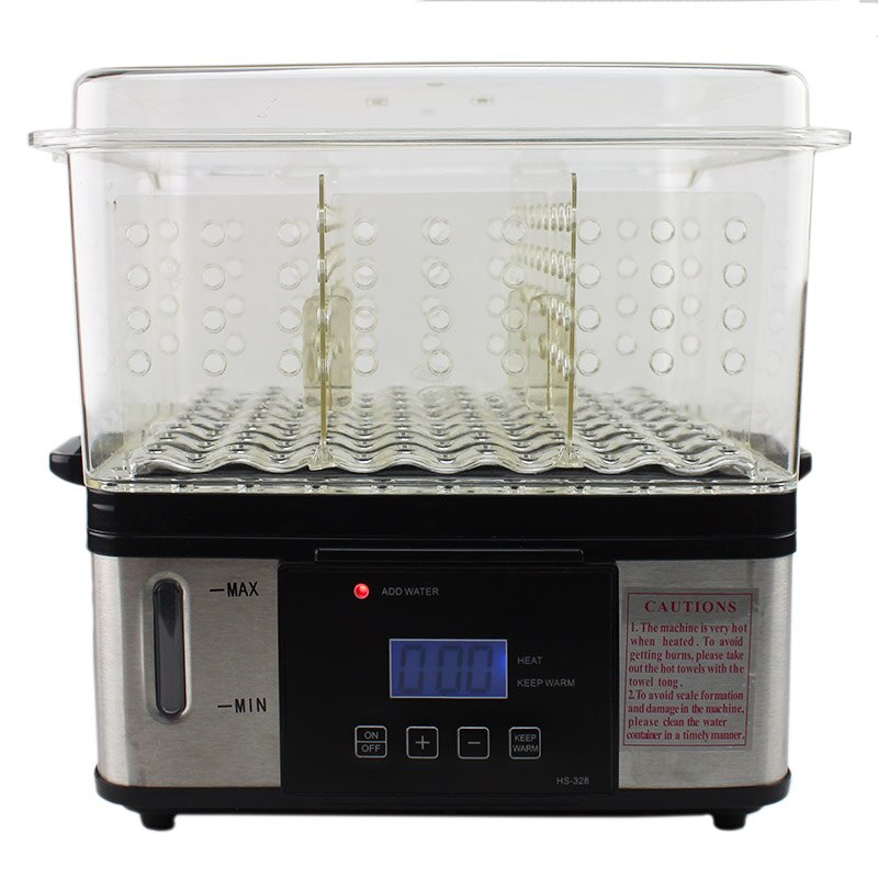 Sterilizator prosoape cu aburi, ProCart, 750W, display LCD, 2 functii, volum 2.4 L