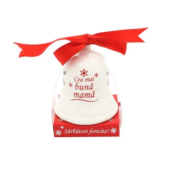 Clopotel decorativ „Cea mai buna mama Clopotel decorativ „Cea mai buna mama