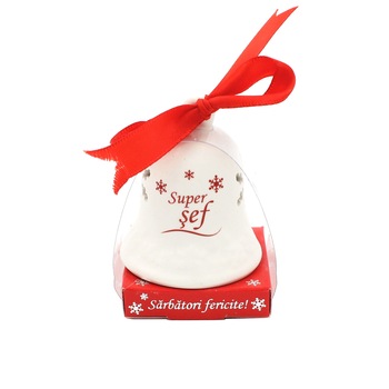 Clopotel decorativ „Super sef Clopotel decorativ „Super sef