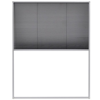Ecran plasa pentru fereastra tip plisse vidaXL, Fibra de sticla, 80 x 100 cm, Alb Ecran plasa pentru fereastra tip plisse vidaXL, Fibra de sticla, 80 x 100 cm, Alb