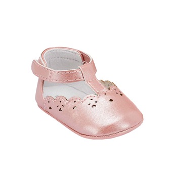 Balerini, Mayoral, perforati, bebe fetita, roz, marimea 15 Balerini, Mayoral, perforati, bebe fetita, roz, marimea 15