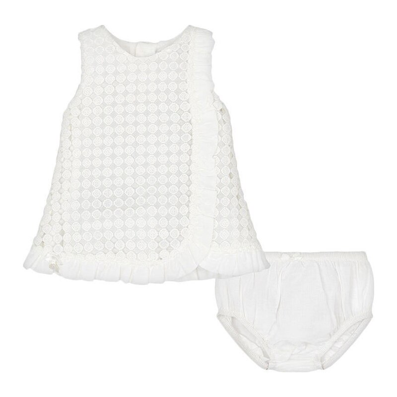 Rochie, Mayoral, cu dantela, alb