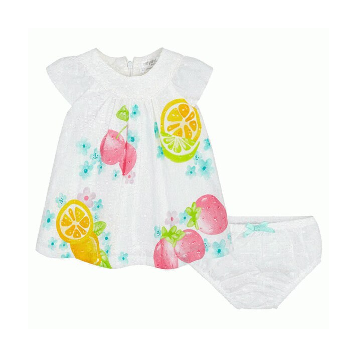 Rochie, Mayoral, cu imprimeu, multicolor, bebe fetita, 4-6 luni