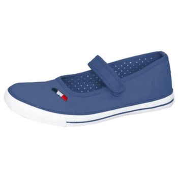 Balerini panza pentru fetite American Club 460/15B, Bleumarin, 31 Balerini panza pentru fetite American Club 460/15B, Bleumarin, 31