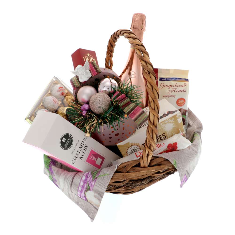 Cos Cadou Craciun Charming 9 Produse