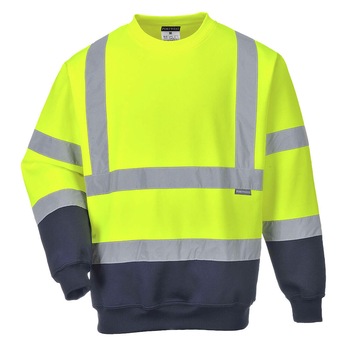 Bluza Bicolora Hi-Vis, B306YNRL, culoarea Galben/Negru, marimea L Bluza Bicolora Hi-Vis, B306YNRL, culoarea Galben/Negru, marimea L