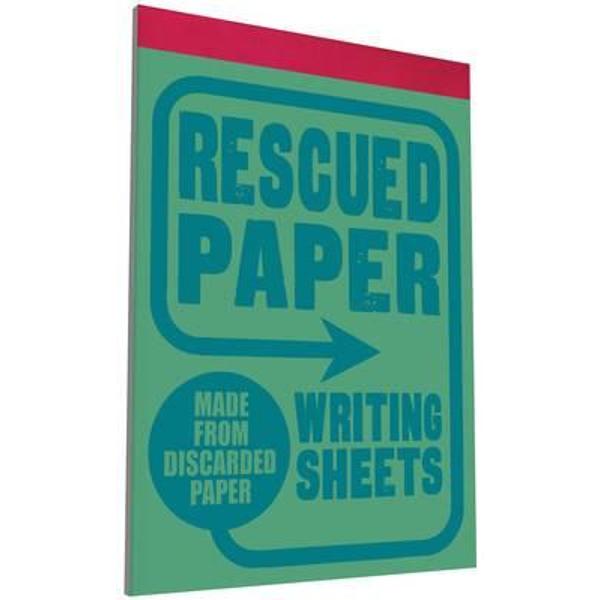 Rescued Paper Writing Sheets