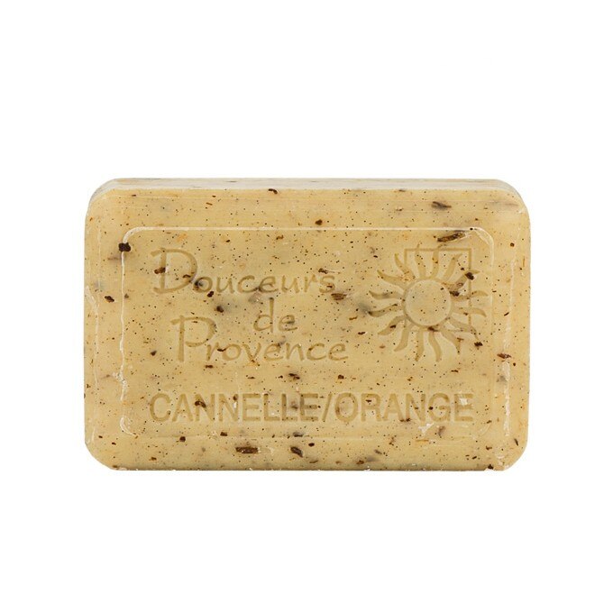 Sapun exfoliant cu miere si scortisoara Apidava, 200g