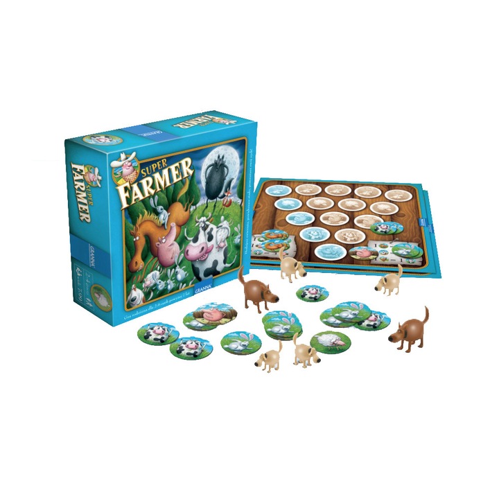 Joc strategie Granna, Super Farmer Lux, Carton