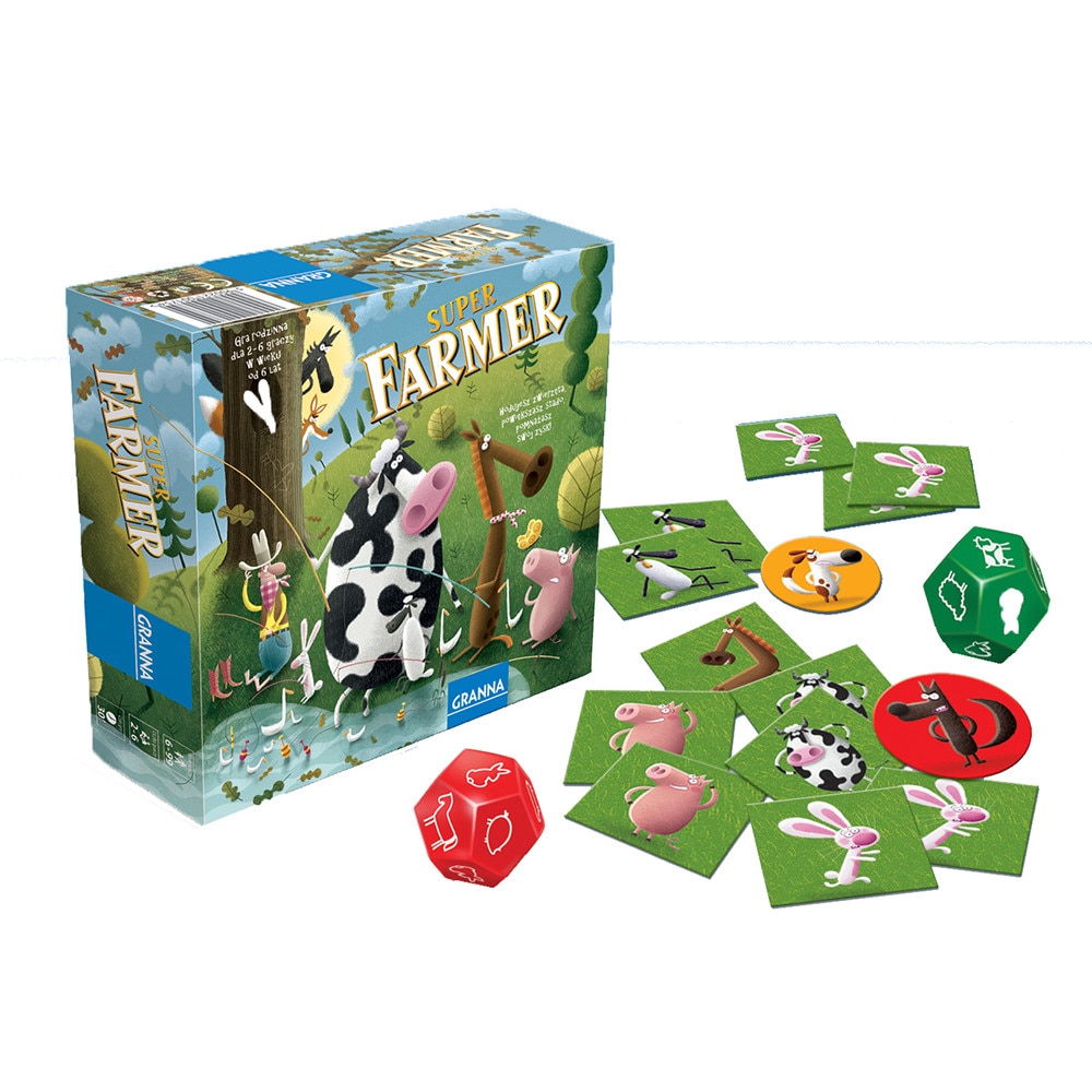 Joc strategie Granna, Super Farmer, Carton