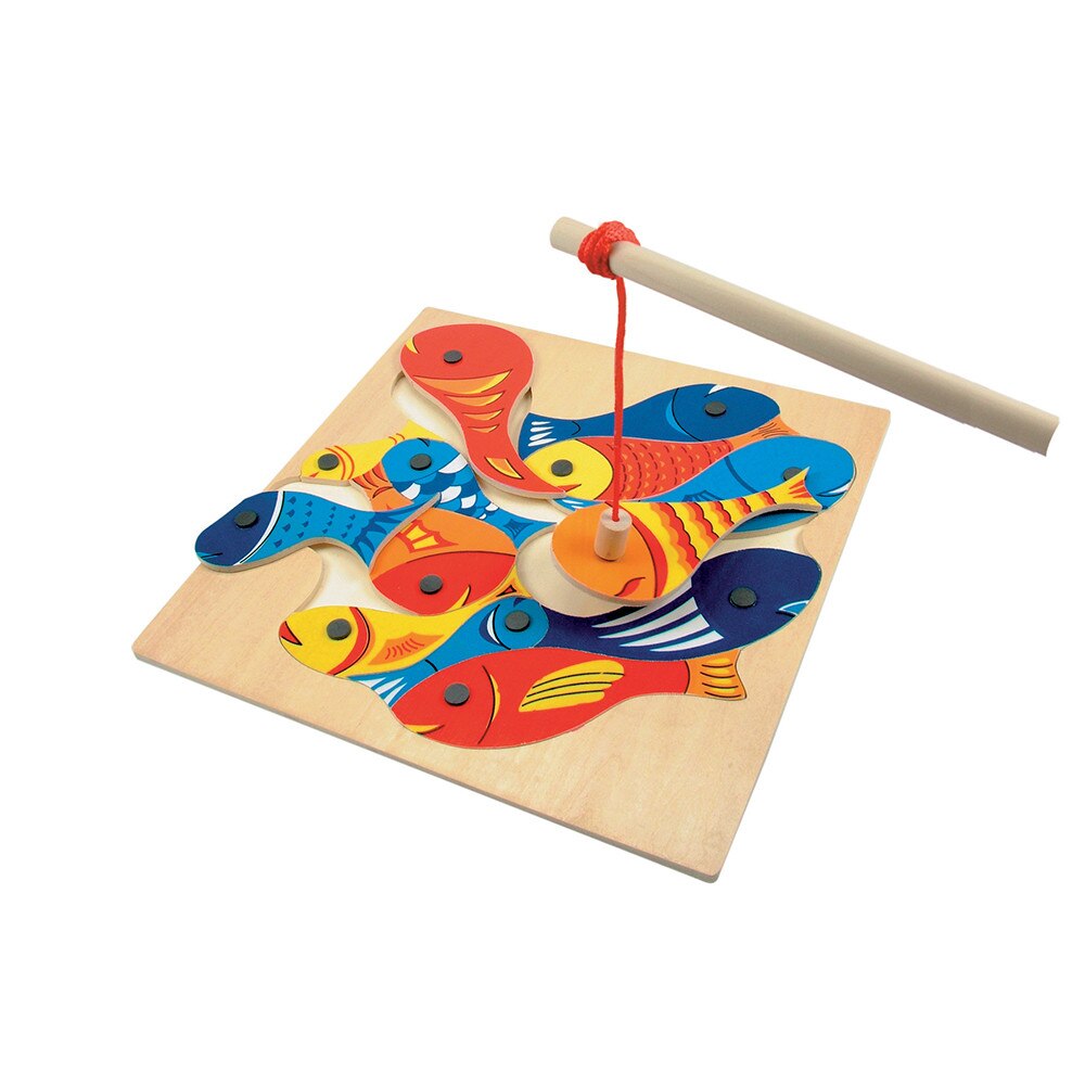 Joc indemanare Woody, Joc magnetic pescuit, Lemn