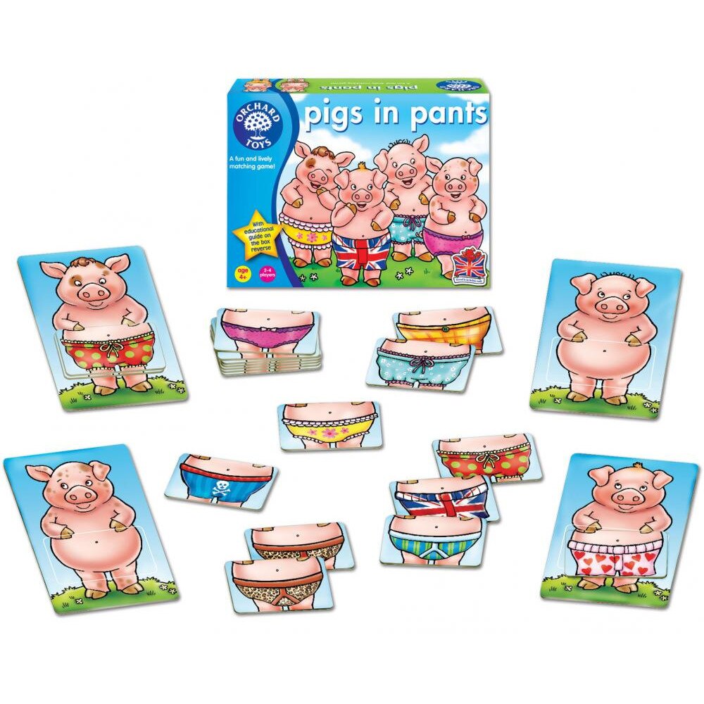 Joc strategie, Orchard, Purcelusi in pantaloni, Carton