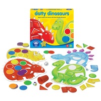 Joc educativ Orchard, Dinozaurii - forme si culori, Carton