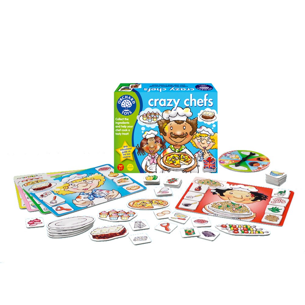 Joc educativ Orchard, Bucatarii priceputi, Carton