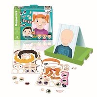 Joc educativ Diset, Fata - magnetic, Carton