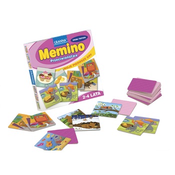 Joc de memorie Granna, Memo opusele, Carton Joc de memorie Granna, Memo opusele, Carton