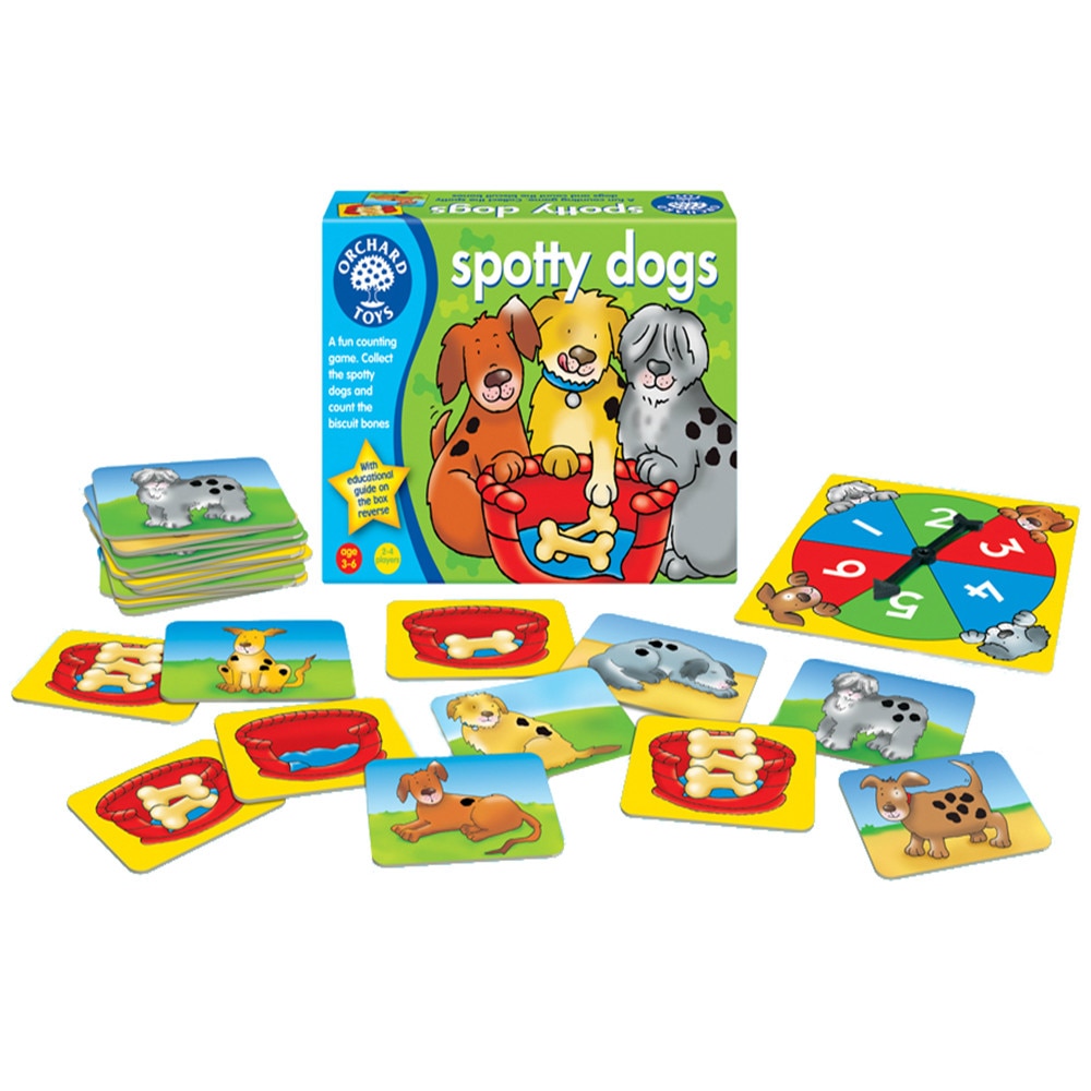 Joc educativ Orchard, Catelusii patati, Carton