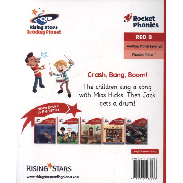 Reading Planet - Crash, Bang, Boom! - Red B: Rocket Phonics