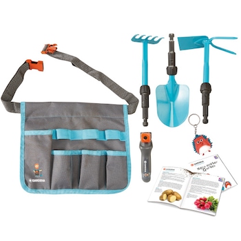 Set Happy People pentru Gradinarit Gardena cu Centura pentru Unelte Set Happy People pentru Gradinarit Gardena cu Centura pentru Unelte