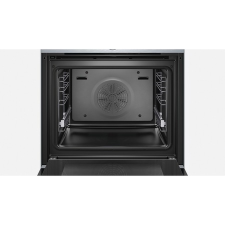Cuptor incorporabil Bosch HBG633NS1, Electric, Display, Grill, Timer, Autocuratare, EcoClean, 71 l, Clasa A+, Inox