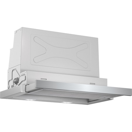 Hota incorporabila telescopica Bosch DFS067A50, Putere de absorbtie 400 mc/h, 60 cm, 3 trepte de putere + Turbo