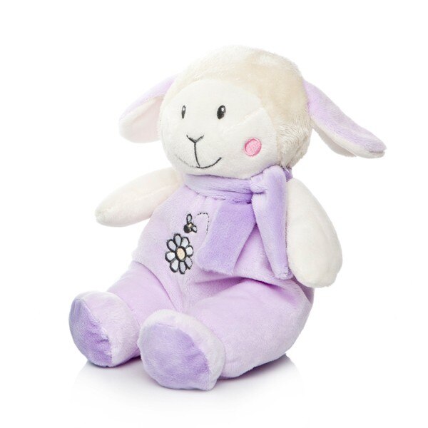 Plus Bebelusi Oita 28 cm cu zornaitoare, mov - Artesavi