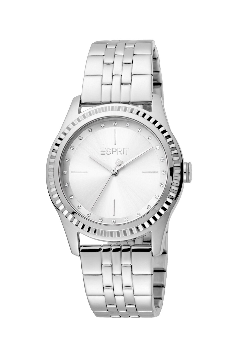 Esprit, Ceas quartz din otel inoxidabil, Argintiu