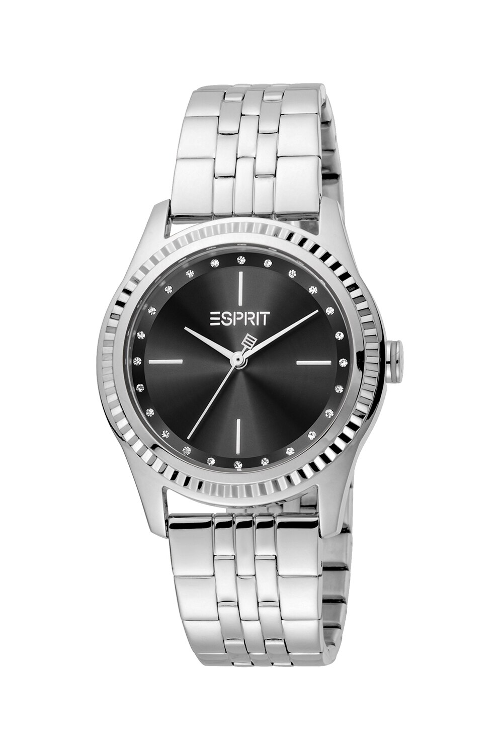 Esprit, Ceas quartz din otel inoxidabil, Argintiu