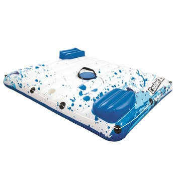 Saltea de piscina pentru 2 persoane, Bestway, Vinil, 222 x 175 cm, Alb Saltea de piscina pentru 2 persoane, Bestway, Vinil, 222 x 175 cm, Alb