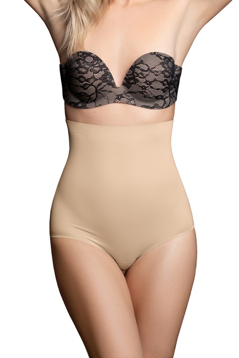 Magas derékú láthatatlan bugyi, Bye Bra, Bézs