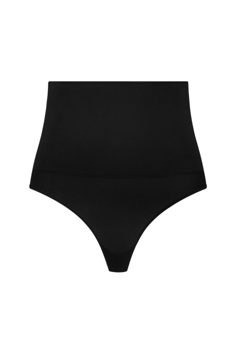 Tangaformázó bugyi, varrás nélküli, Bye Bra, Fekete