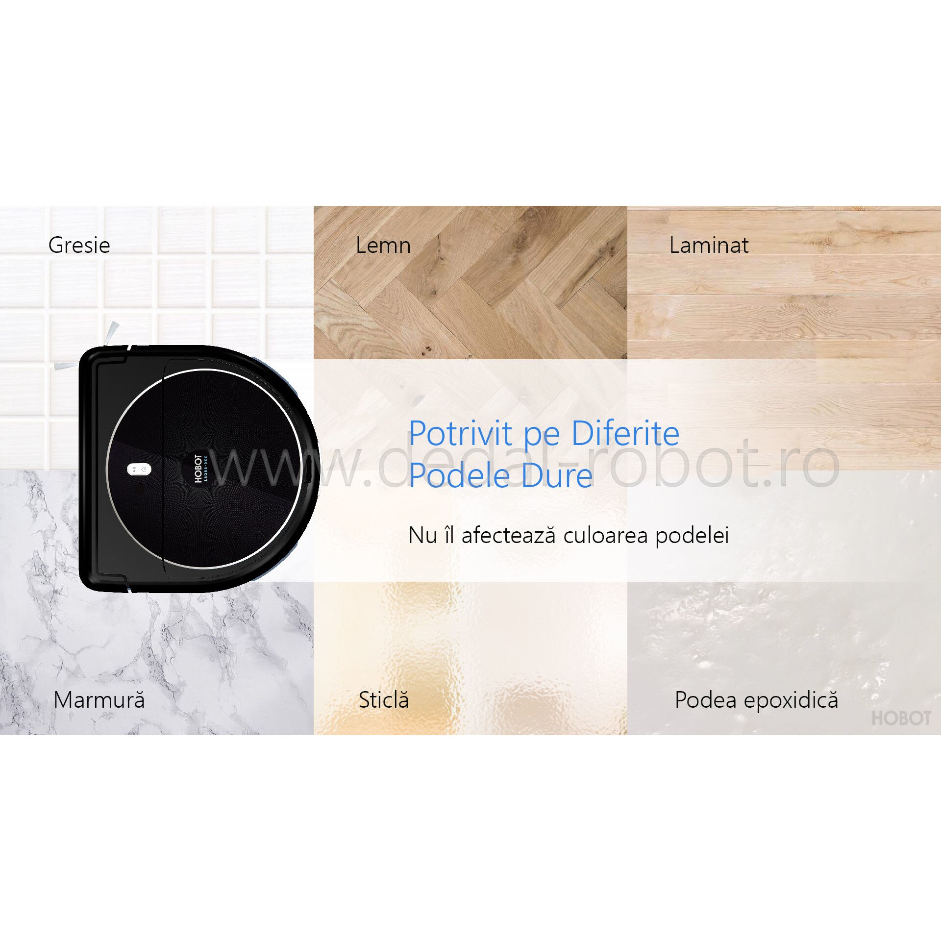 Aspirator Mop Robot, Legee 688 4 in 1, cu Aplicatie mobila, Telecomanda, FastBrush, Navigare Smart, Negru