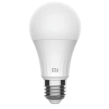 Bec LED inteligent Xiaomi Mi Smart, Wi-Fi, E27, 8W, 810 lm, lumina alba calda (2700K) Bec LED inteligent Xiaomi Mi Smart, Wi-Fi, E27, 8W, 810 lm, lumina alba calda (2700K)